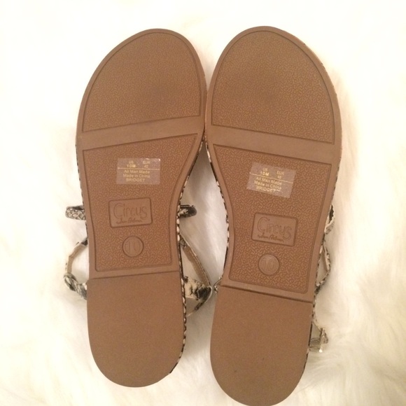 Circus by Sam Edelman snakeskin print sandal - Picture 6 of 8